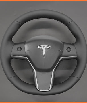 MEWANT Lenkradbezug für Tesla Model 3 2019-2023 / Model Y 2021-2023