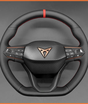 MEWANT Lenkradbezug für SEAT Leon IV 2020-2022 / Ibiza 6F 2021-2022 / Ateca 2020-2022 / Arona 2021-2022 / Tarraco 2020-2022