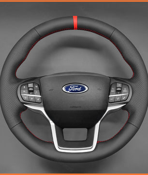 MEWANT Steering Wheel Cover for Ford Explorer 2020-2024