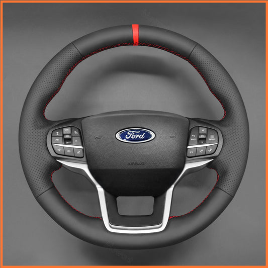 MEWANT Steering Wheel Cover for Ford Explorer 2020-2024