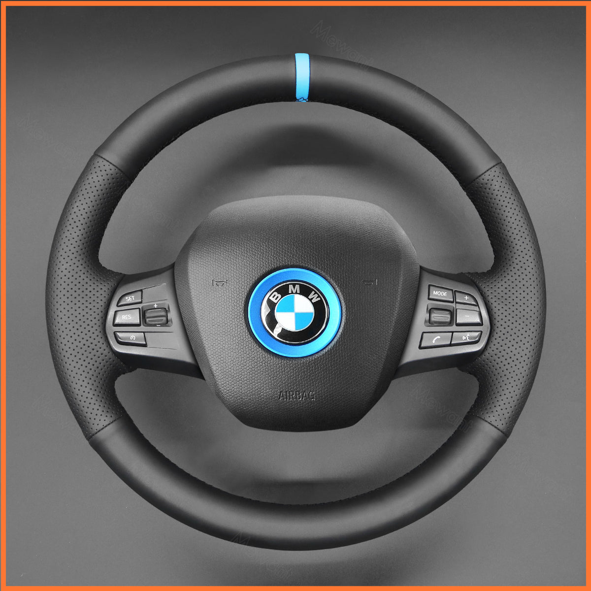 MEWANT steering wheel cover for BMW i3 2013-2022