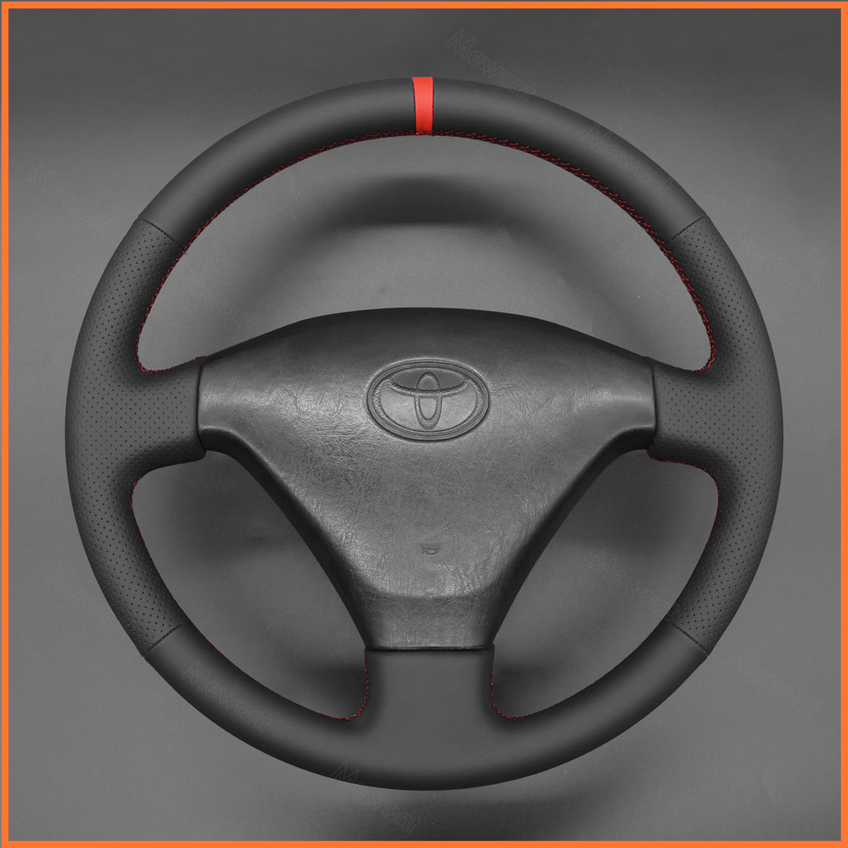 MEWANT Steering Wheel Cover for Toyota Land Cruiser Prado 1996-2002 Steering Wheel Cover Steering Wheel Protector