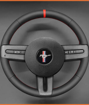 MEWANT Steering Wheel Cover for Ford Mustang 2005-2012