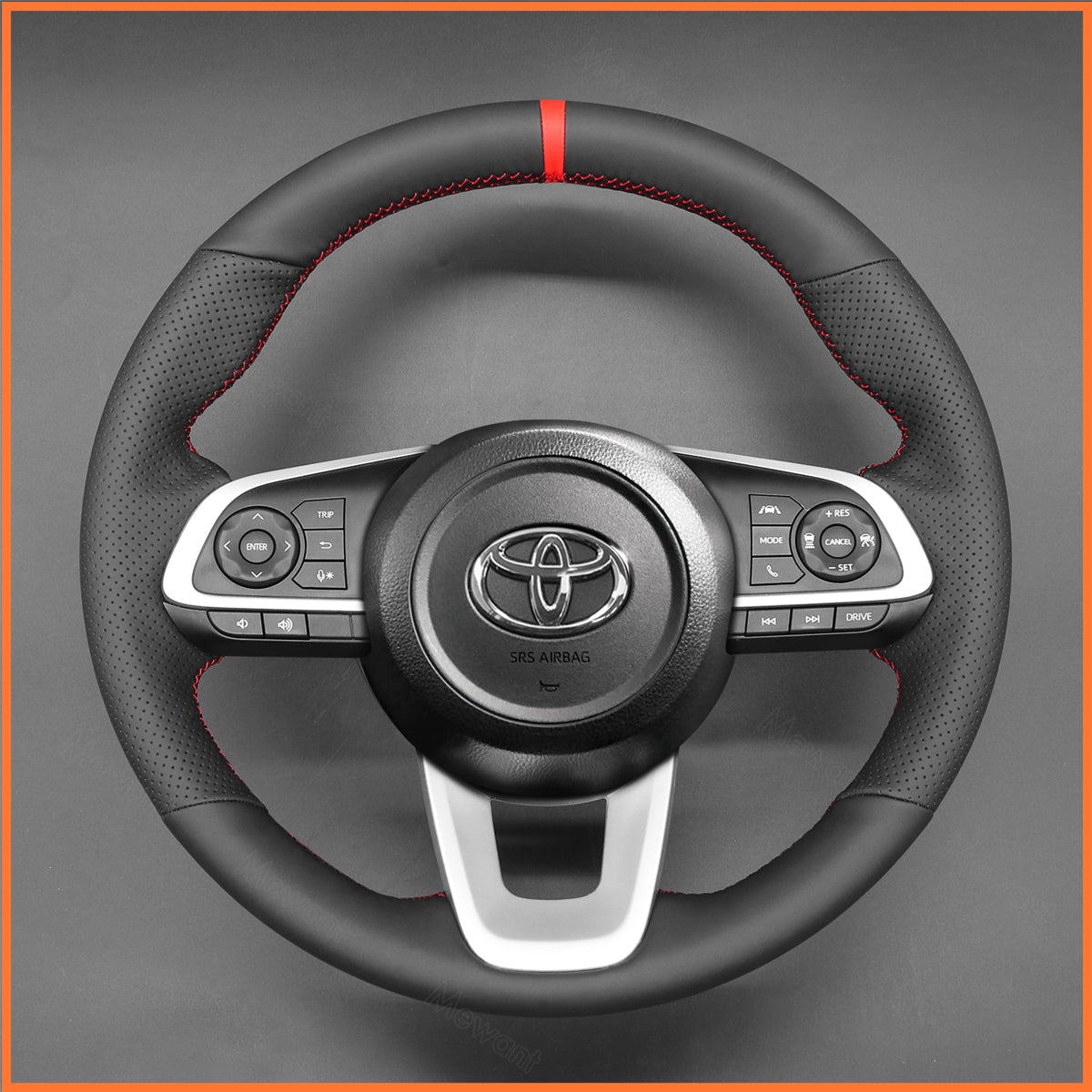 MEWANT Lenkradbezug für Toyota Raize 2020-2023 Toyota Yaris 2023