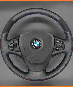 MEWANT steering wheel cover for BMW X3 F25 2010-2017 X5 F15 2013-2017