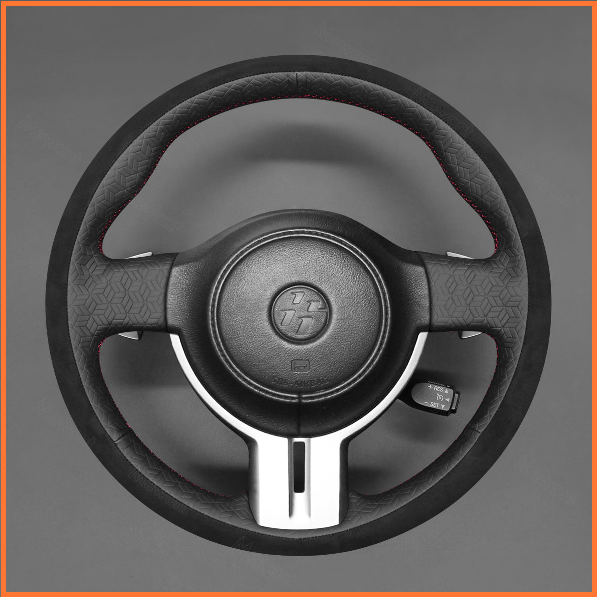 MEWANT Steering Wheel Cover for Toyota 86 (GT86) 2012-2016