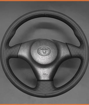 MEWANT Lenkradbezug für Toyota RAV4  / Celica / Matrix / MR2 / Supra / Voltz 2002-2004 / Caldina 1997-2002 / MR-S 1999-2007 / Corolla (US) 2003-2008