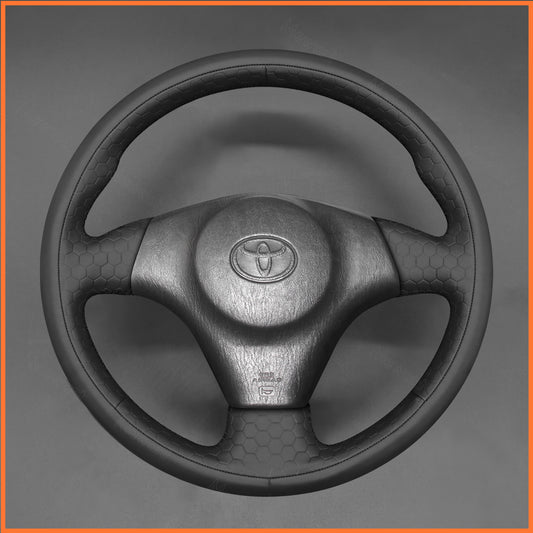 MEWANT Steering Wheel Cover for Toyota RAV4 1998-2003 / Celica 1999-2006 / Matrix 2002-2008 / MR2 1999-2007 / Supra 1996-2002 / Voltz 2002-2004 / Caldina 1997-2002 / MR-S 1999-2007 / Corolla (US) 2003-2008
