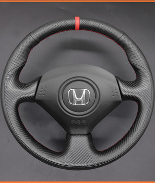 MEWANT Steering Wheel Cover for Honda S2000 1999-2009 / Civic Type R 2001-2006 / Integra 2001-2006