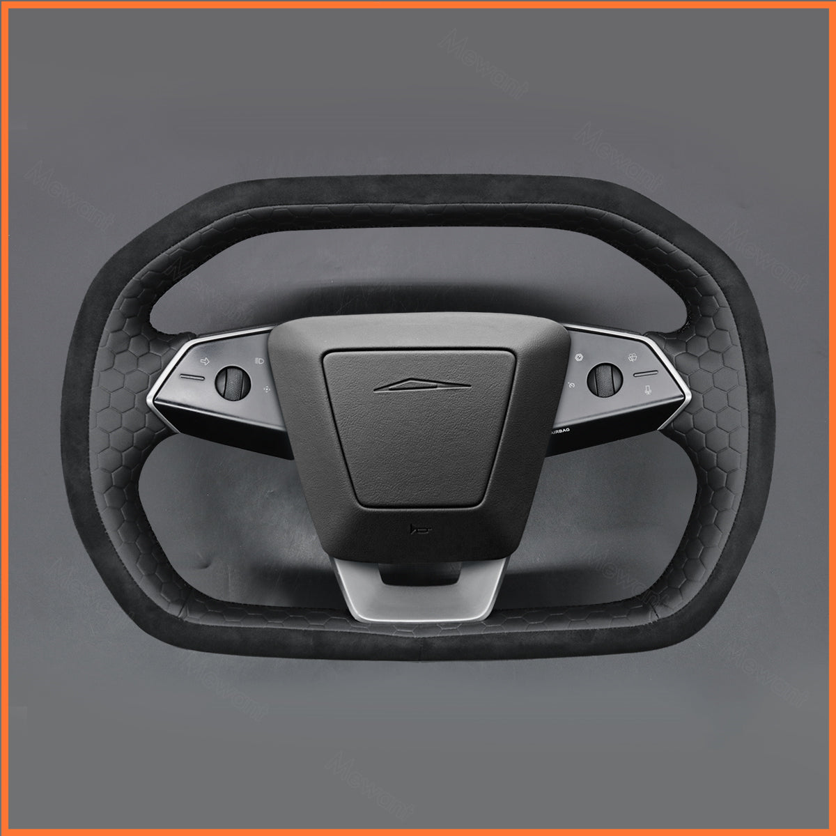MEWANT Steering Wheel Cover for Tesla Cybertruck 2023-2025