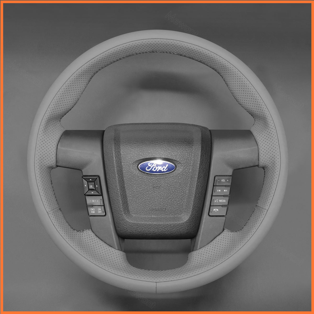 MEWANT Lenkradbezug für Ford F-150 F150 Raptor 2011-2015