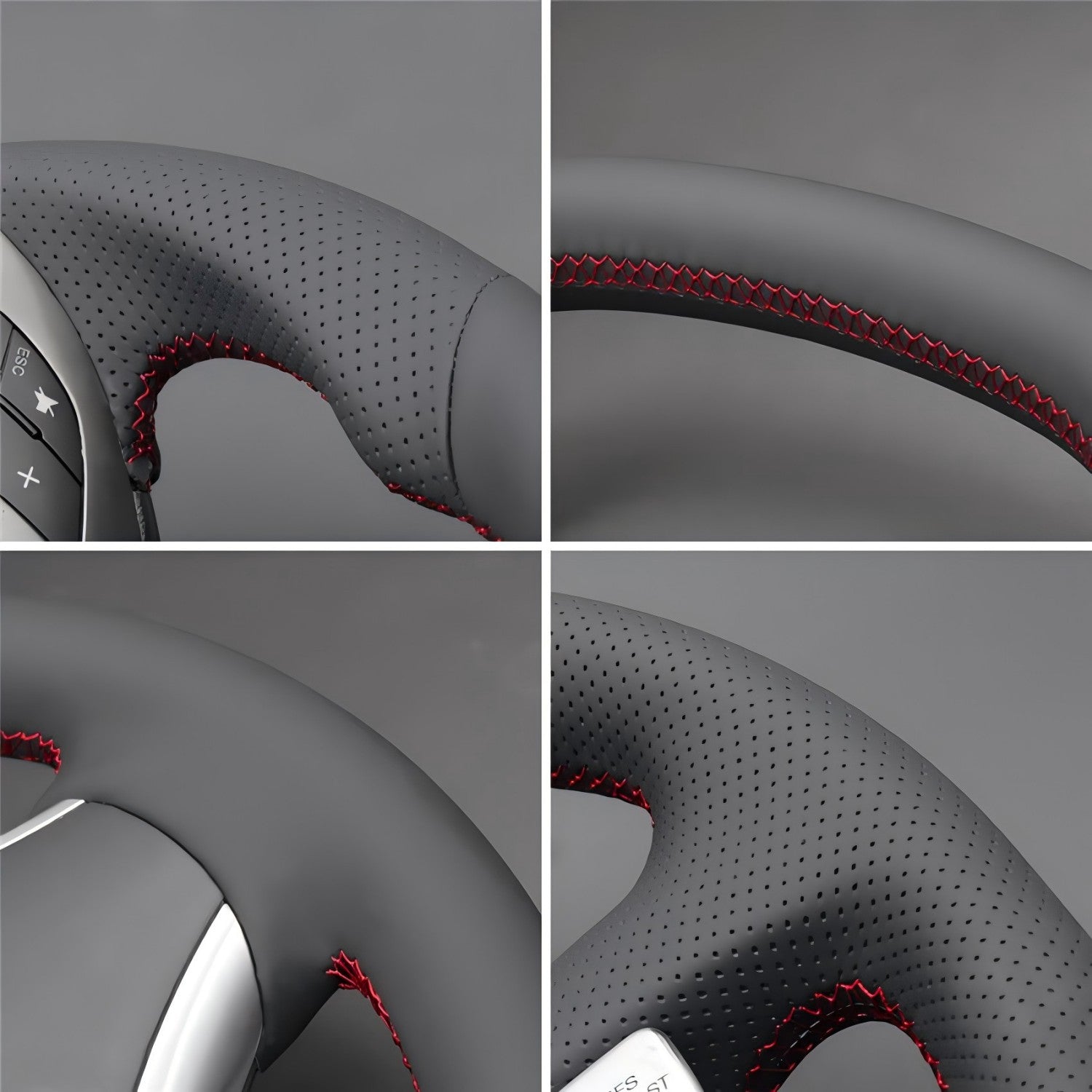 MEWANT Steering Wheel Cover for Volvo XC90 2002-2014