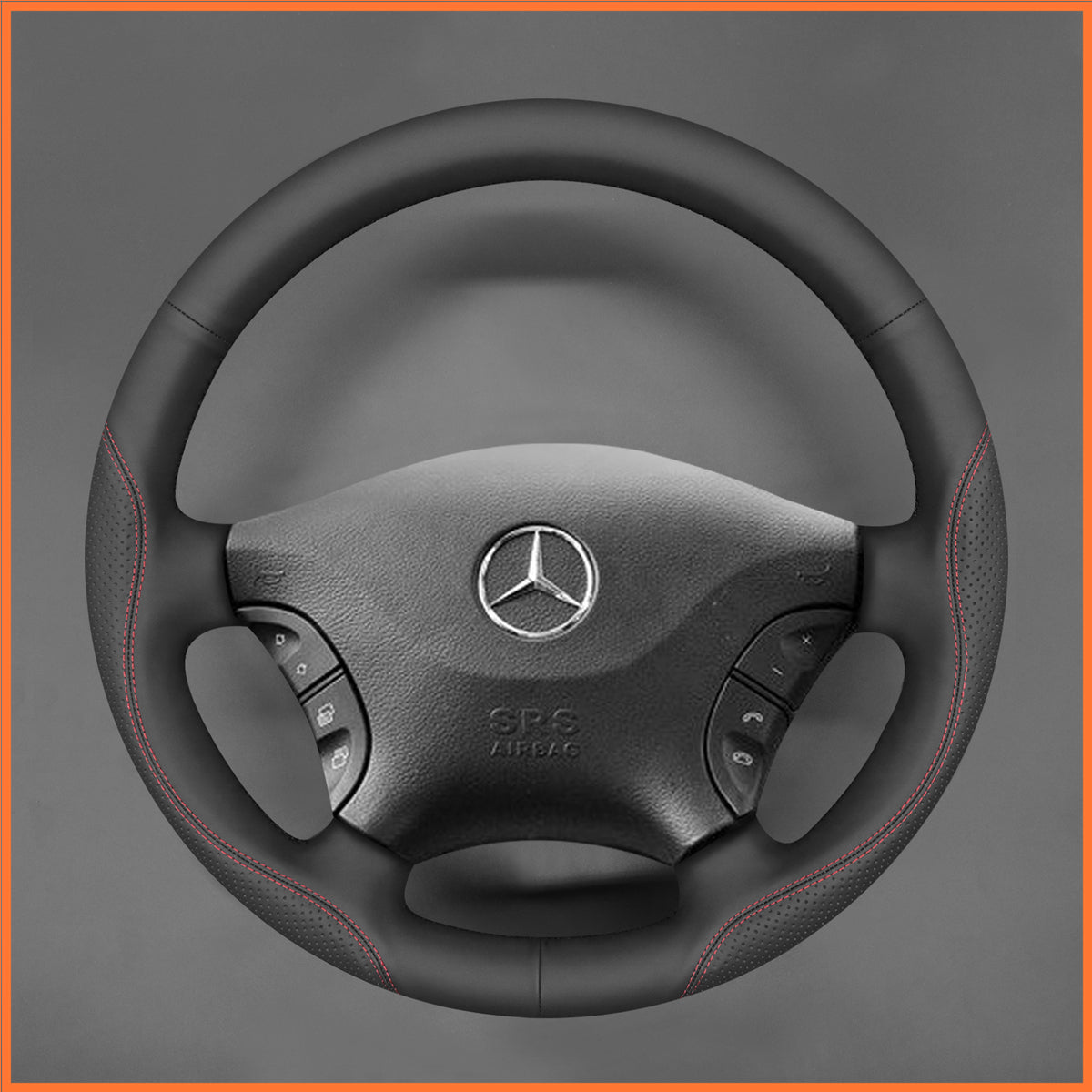 MEWANT Steering Wheel Cover for Benz for Mercedes Benz Viano W639 Vito Sprinter 2006-2013