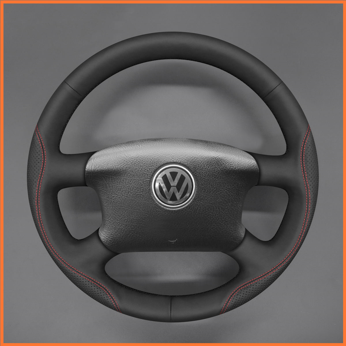 MEWANT Lenkradbezug für VW Golf 4 / Passat B5 Variant / Sharan / Bora / T4 / T5 1997-2005