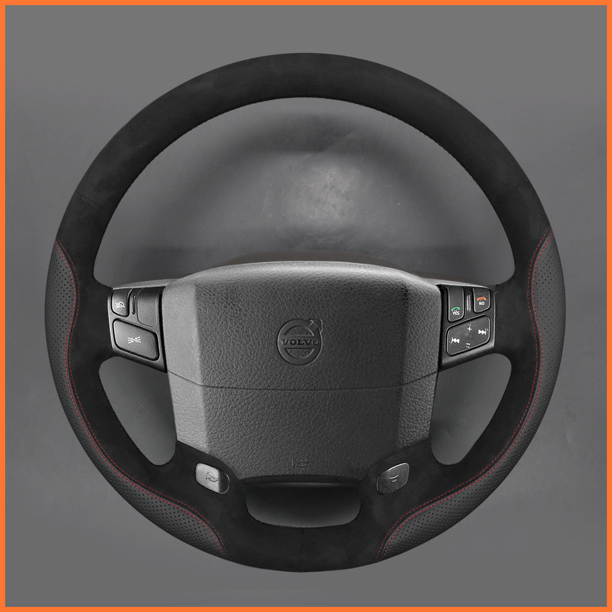 MEWANT M3015 3D Lenkradbezug zum Selbernähen – Individuell anpassbar aus Leder oder Alcantara
