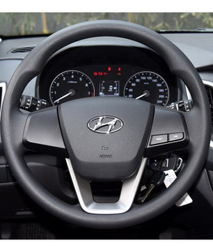 MEWANT Steering Wheel Cover for Hyundai ix25 2014-2016 / Hyundai Creta 2016 2017