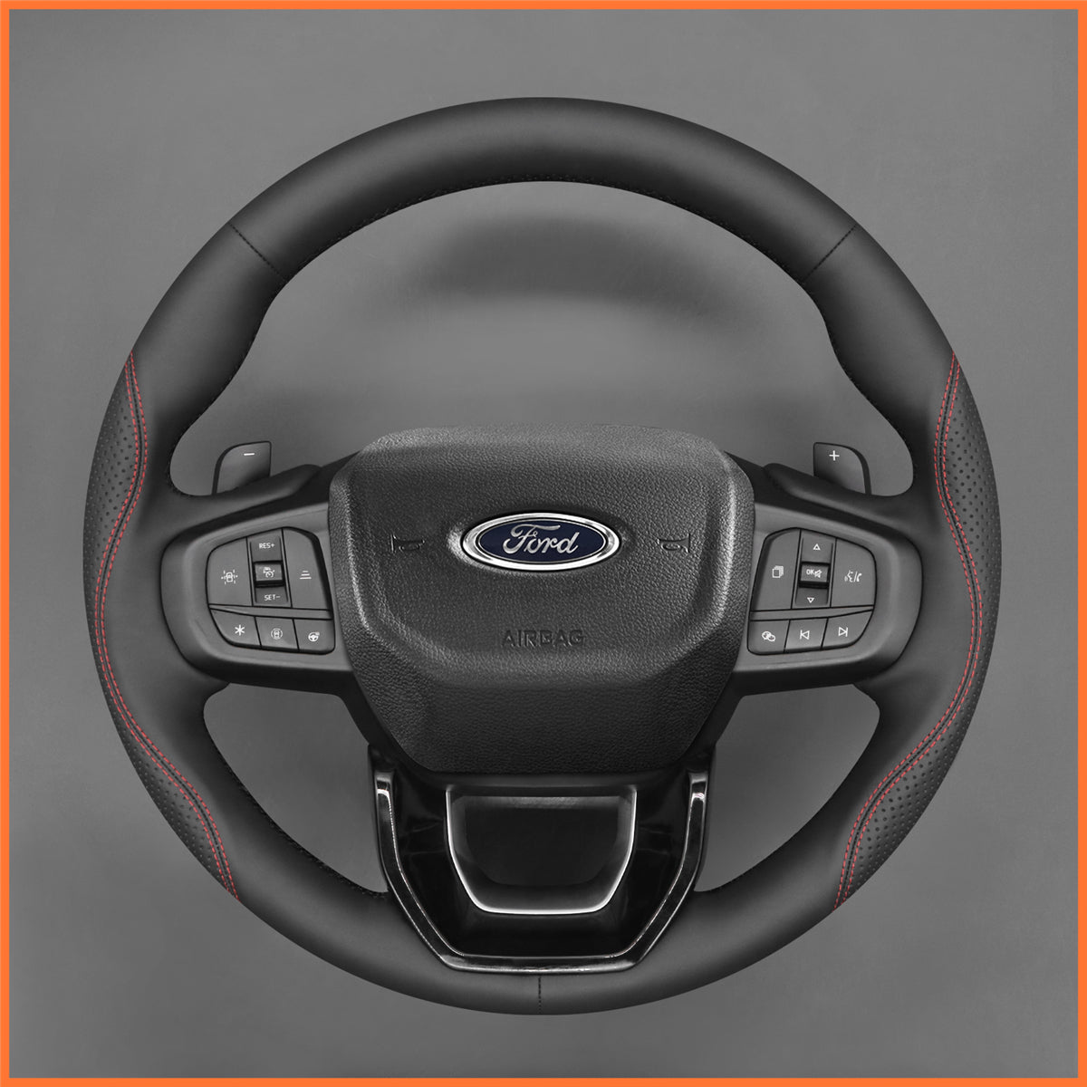 Lenkradbezug für Ford Ranger 2023-2024