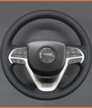 MEWANT steering wheel cover for Jeep Cherokee V(KL) 2014-2020 / Grand Cherokee IV(WK2) 2013-2021