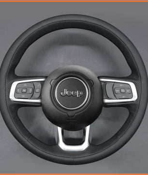 MEWANT Steering Wheel Cover for Jeep Wrangler (JL) 2018-2023 / Gladiator (JT) 2020-2023