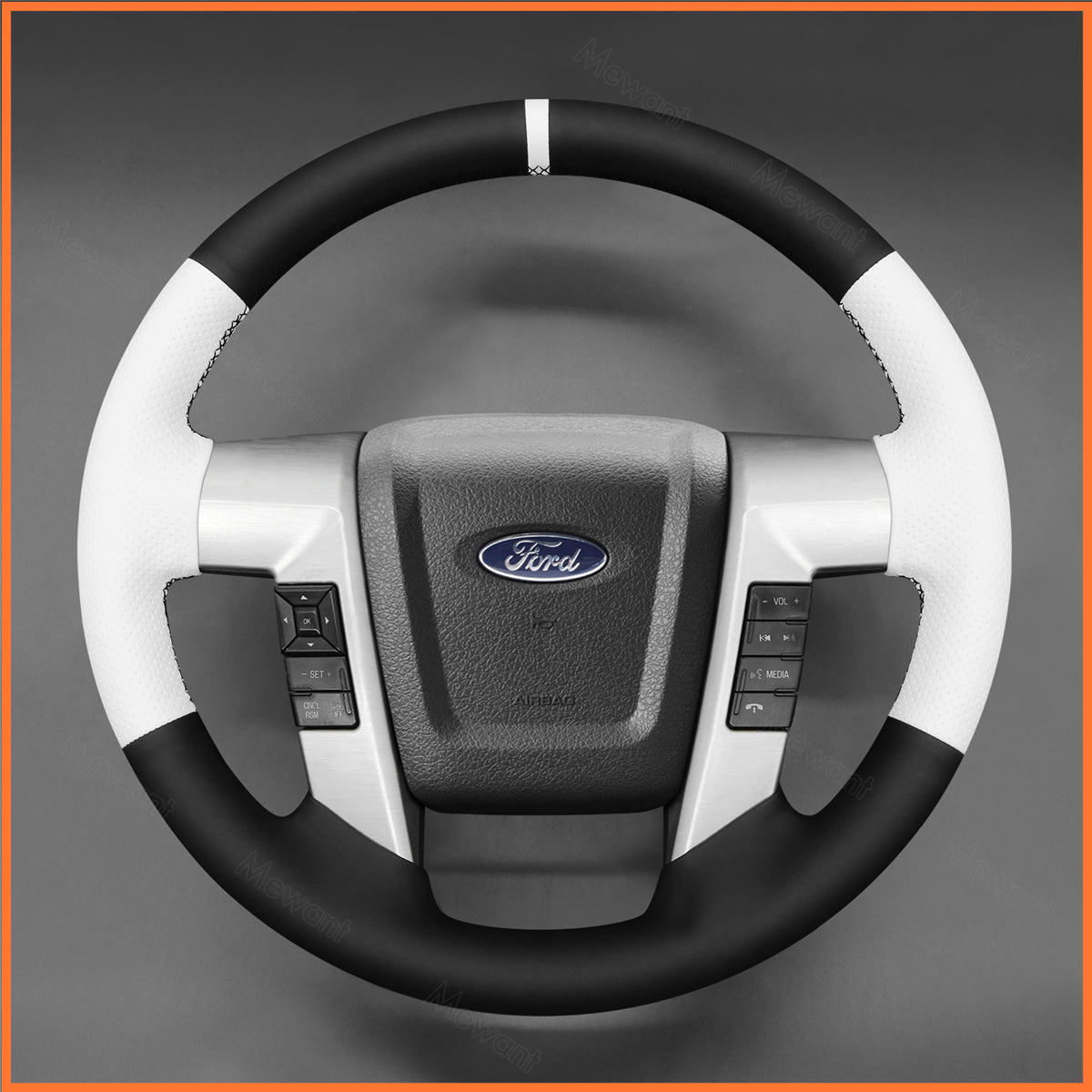 MEWANT Steering Wheel Cover for Ford F-150 2009-2014
