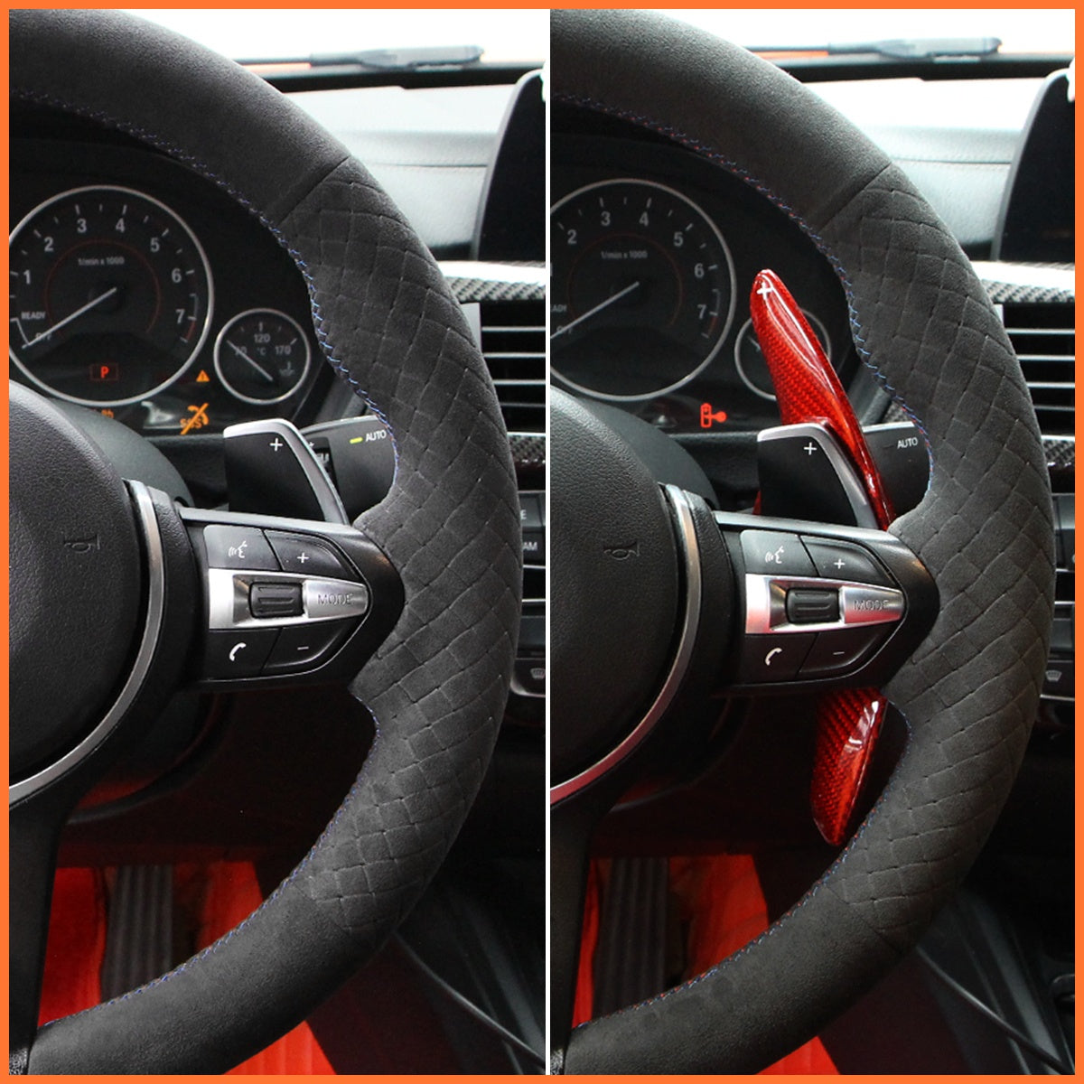 Paddle shifters for BMW M Sport F07 F10 F12 F20 F21 F30 F33 X3 X4 X5 M140i M50d 2012-2020