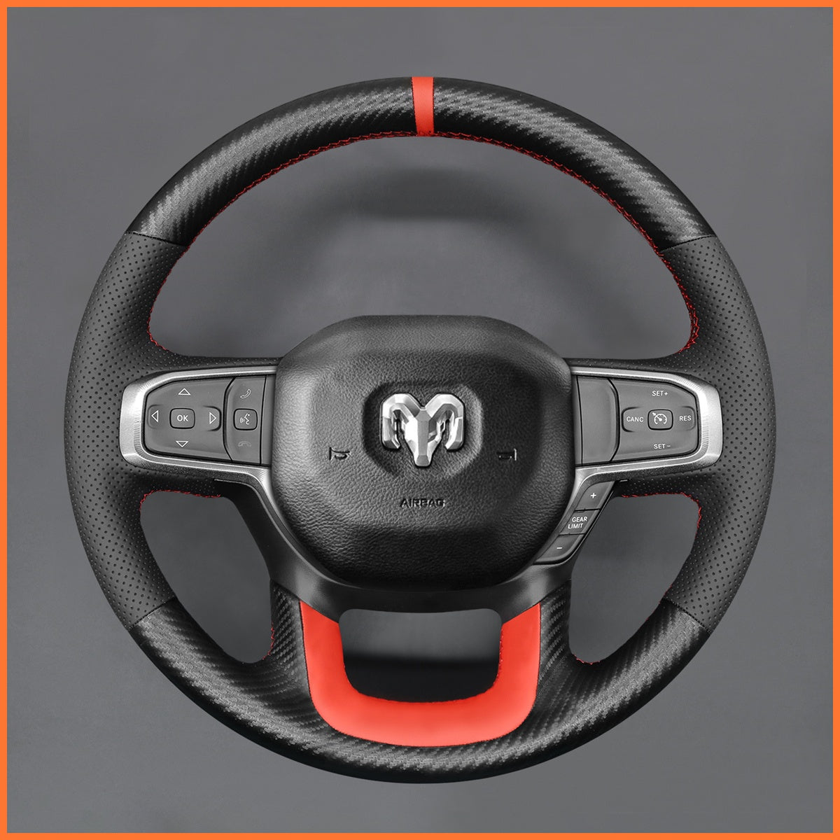 MEWANT Lenkradbezug für Dodge RAM 2018-2023 - Mewant.de