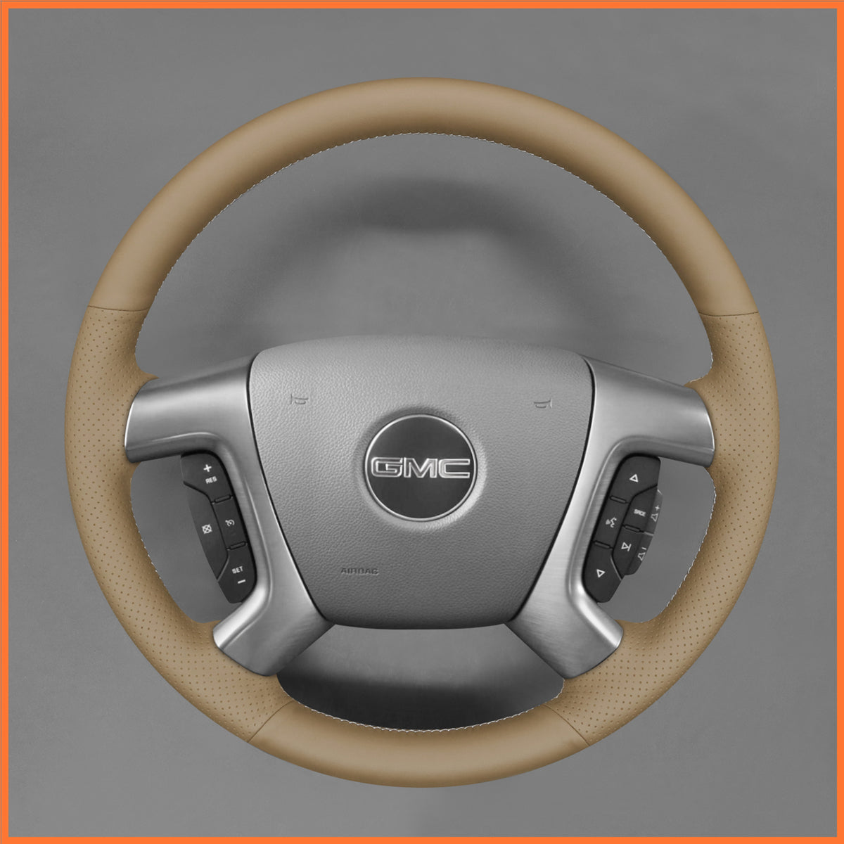 MEWANT Lenkradbezug für Chevrolet (Chevy) Silverado / Avalanche / Captiva / Express / Suburban / Tahoe 2006-2013