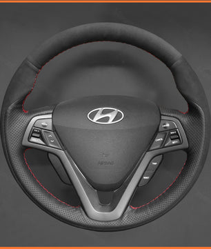 MEWANT steering wheel cover for Hyundai Veloster 2011-2017