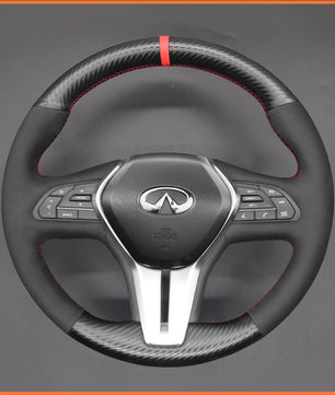 MEWANT Steering Wheel Cover for Infiniti Q50 2018 / Q60 2016-2019 / QX50 2018-2019