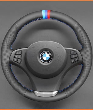Mewant steering wheel cover for BMW X3 E83 2007-2010 X5 E53 2000-2006