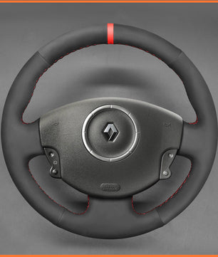 MEWANT Lenkradbezug für Renault Megane 2 2002-2009 / Scenic 2 (Grand Scenic) 2003-2009 / Kangoo 2 2008-2013