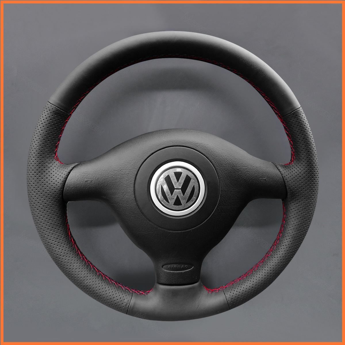 MEWANT Lenkradbezug für Golf 4 (IV)  Passat B5  Passat Variant Polo Bora Sharan 1997-2004
