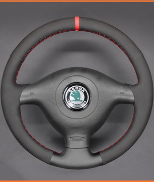 MEWANT Lenkradbezug für Skoda Fabia 1 (6Y) 2004-2005 / Golf 4 (IV) 1997-2004 / Passat B5 /  Passat Variant  /  Bora