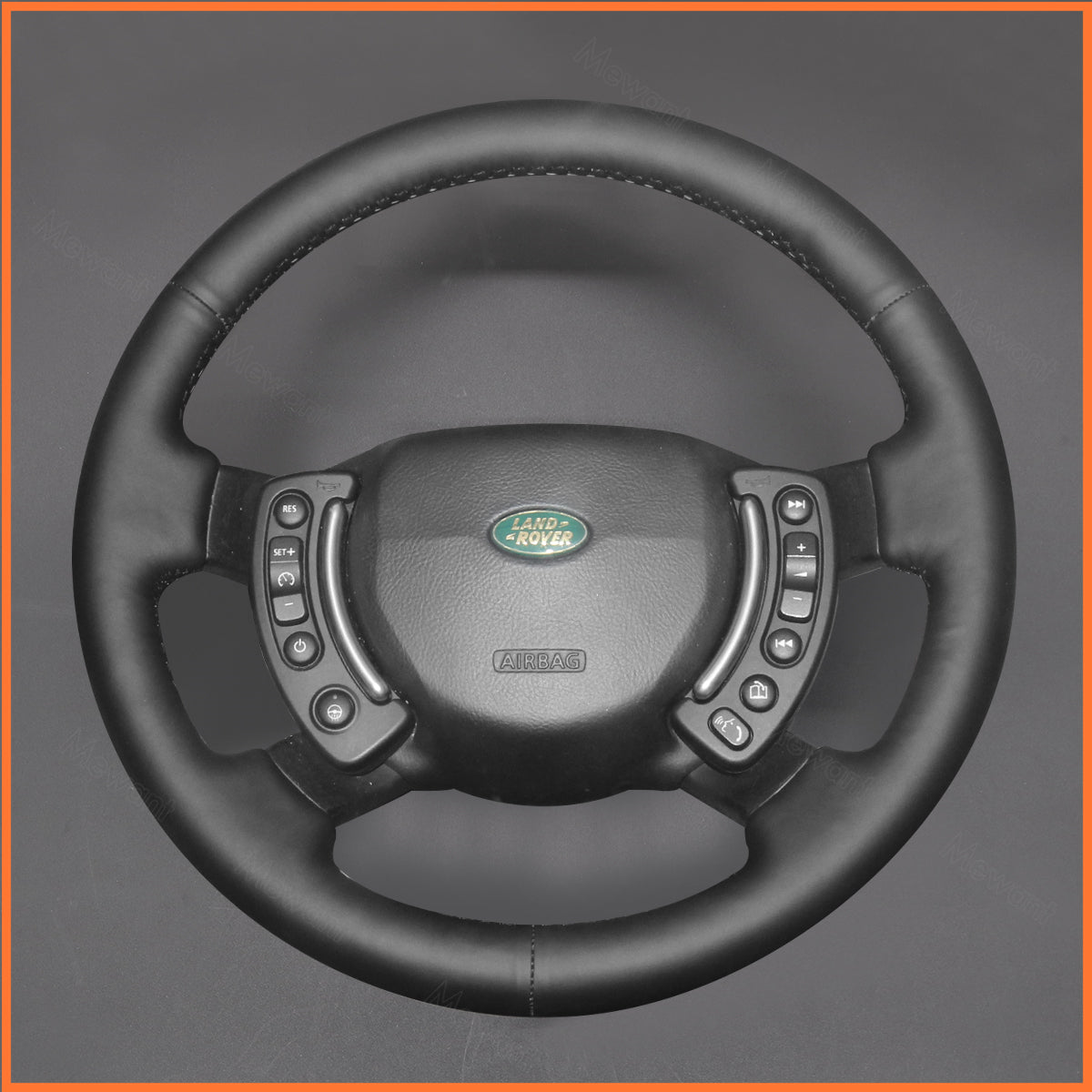 MEWANT Steering Wheel Cover for Land Rover Range Rover III(L322) 2002-2012