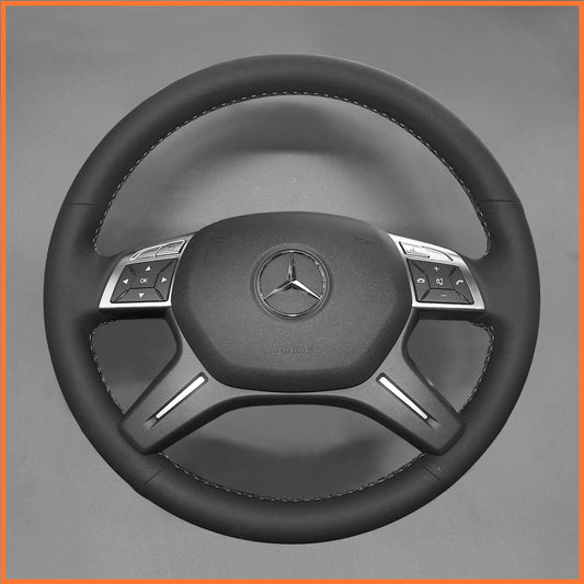 MEWANT steering wheel cover for Benz G-Class W463 GL-Class X166 M-Class W166