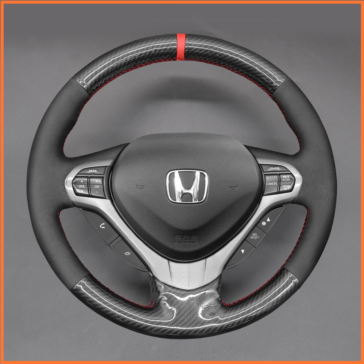 MEWANT Steering Wheel Cover for Honda Accord 2008-2015