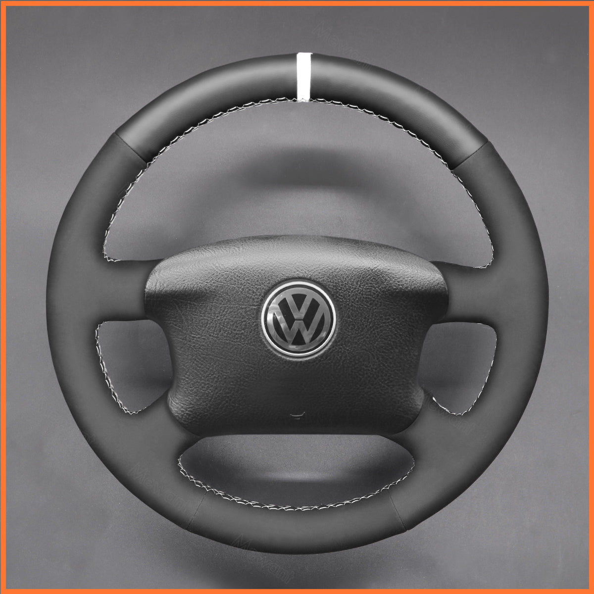 MEWANT steering wheel cover for VW Golf 4 Passat B5 Variant Sharan Bora T4 T5