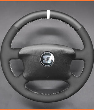MEWANT Lenkradbezug für VW Golf 4 (IV) Passat B5 Passat Variant  Sharan  Bora T4 T5