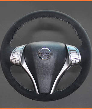 MEWANT Lenkradbezug für Nissan Qashqai / X-Trail 2014-2017 / Teana / Altima / Sentra 2014-2017 / Tiida 2015 / Navara 2016-2020 / Pulsar 2014-2019
