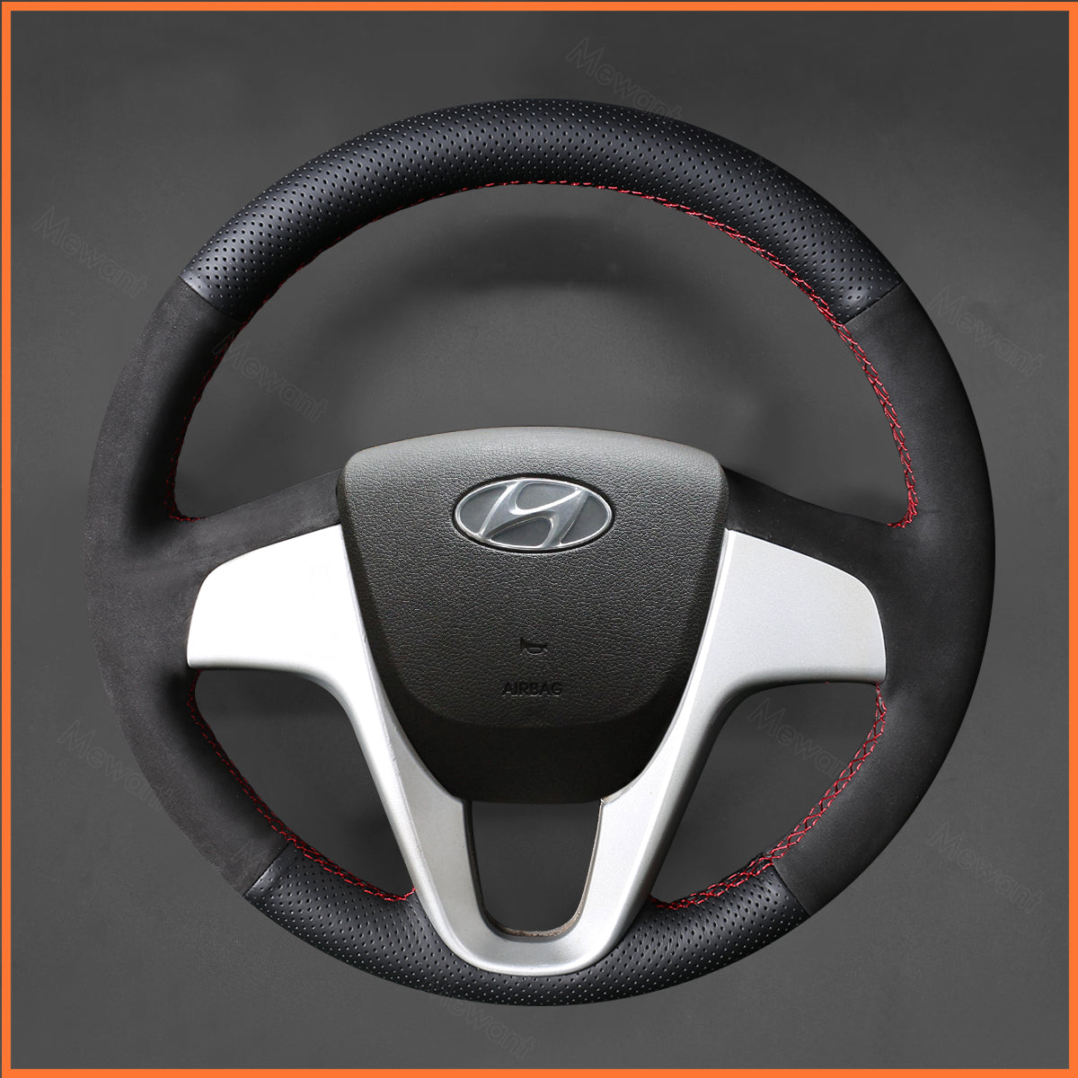 MEWANT steering wheel cover for Hyundai i20 2008-2014