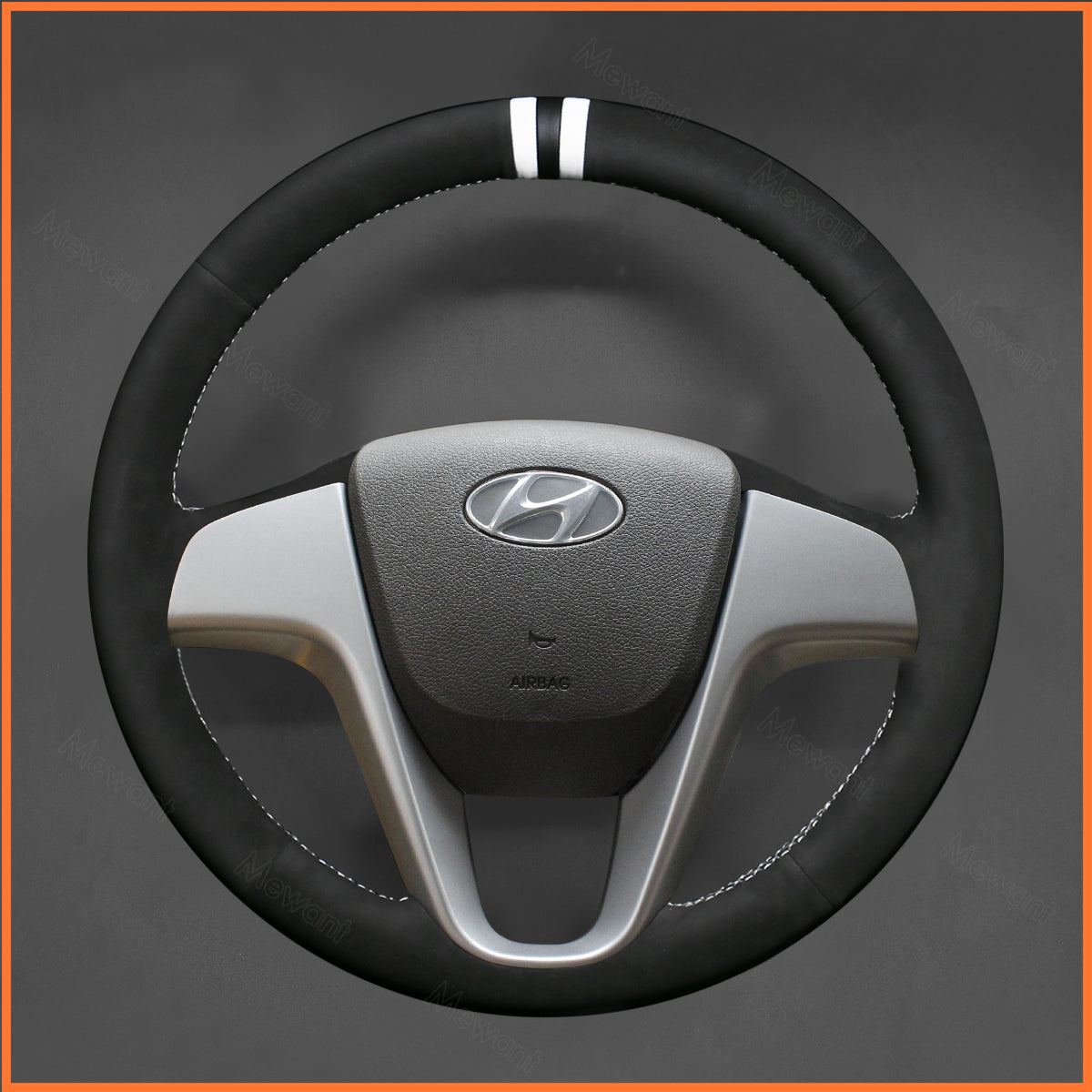 MEWANT steering wheel cover for Hyundai i20 2008-2014