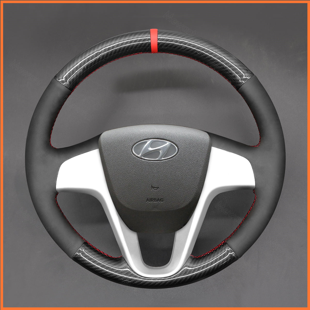 MEWANT steering wheel cover for Hyundai i20 2008-2014