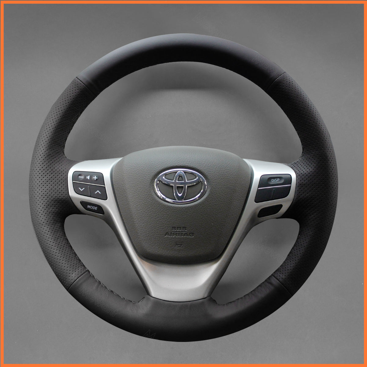 MEWANT Steering Wheel Cover for Toyota Avensis 2009-2015 / Verso 2009-2015