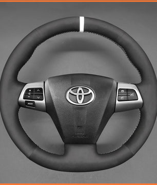 MEWANT Steering Wheel Cover for Toyota Corolla 2010-2013 / RAV4 2010-2014 / Auris 2010-2012 / Wish 2009-2017 / Vanguard 2010-2013 / Voxy 2010-2013