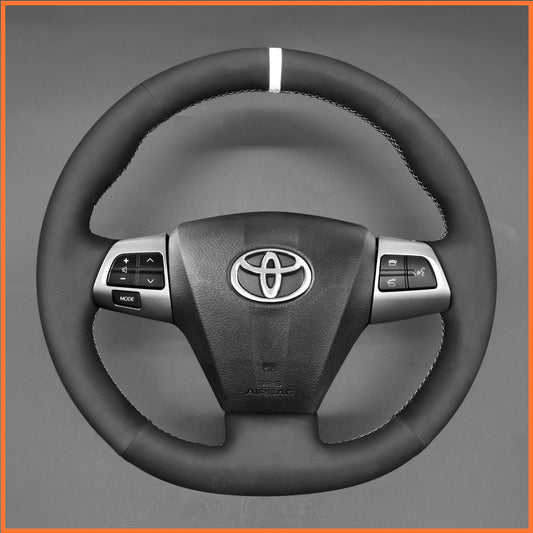 MEWANT Steering Wheel Cover for Toyota Corolla 2010-2013 / RAV4 2010-2014 / Auris 2010-2012 / Wish 2009-2017 / Vanguard 2010-2013 / Voxy 2010-2013