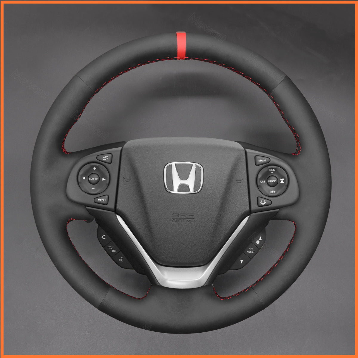 MEWANT Steering Wheel Cover for Honda CR-V CRV 2012-2018