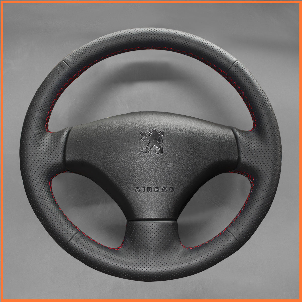MEWANT Lenkradbezug für Peugeot 206 2007-2009 / Peugeot 207