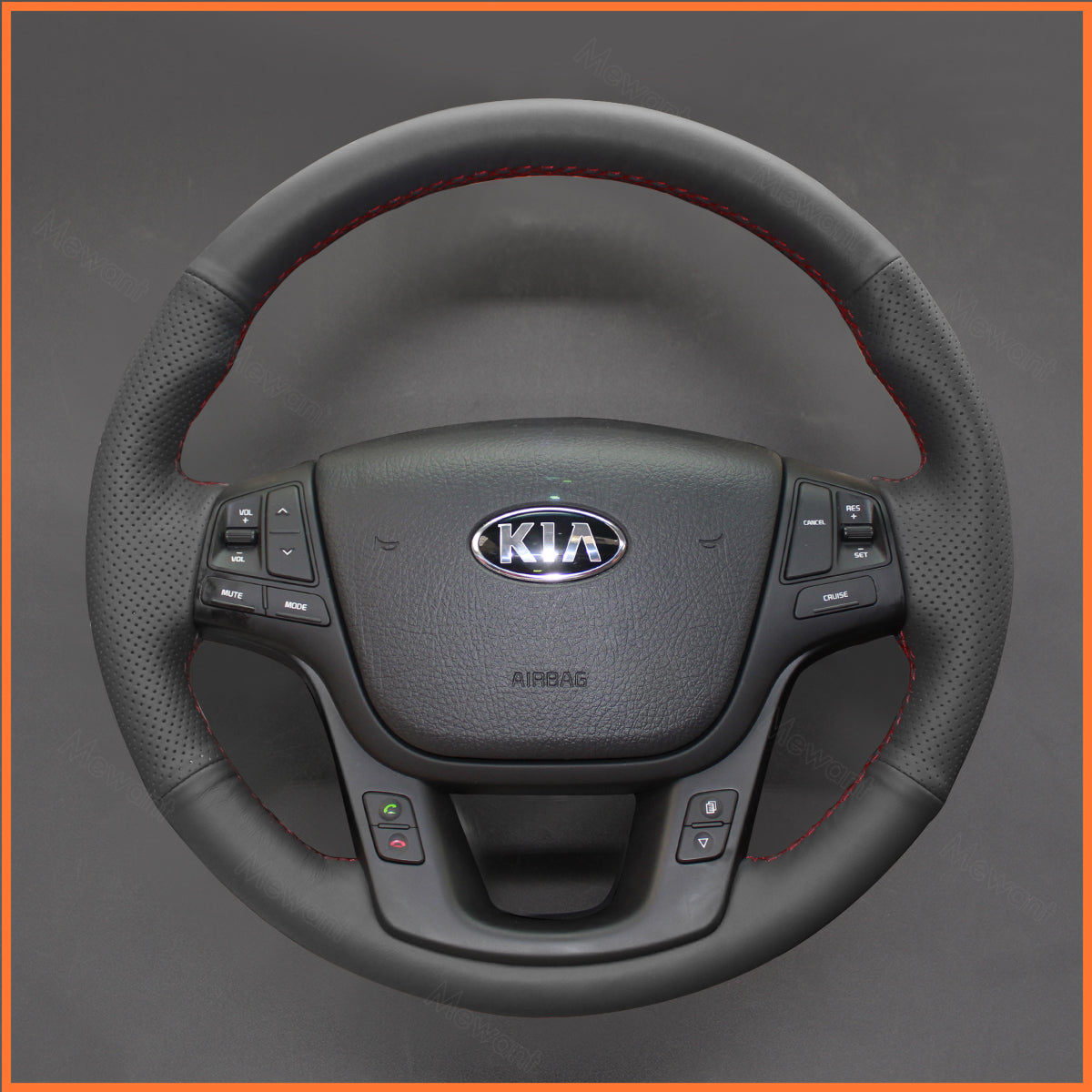 MEWANT Lenkradbezug für Kia Sorento 2 2009-2015