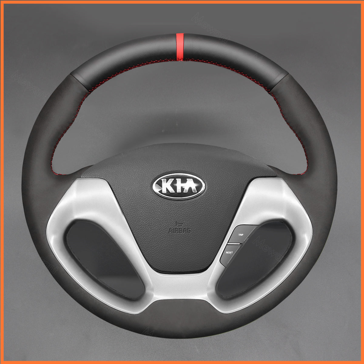 MEWANT steering wheel cover for Kia Ceed Cee'd 2 / Proceed Pro Ceed / Ceed GT / Proceed GT
