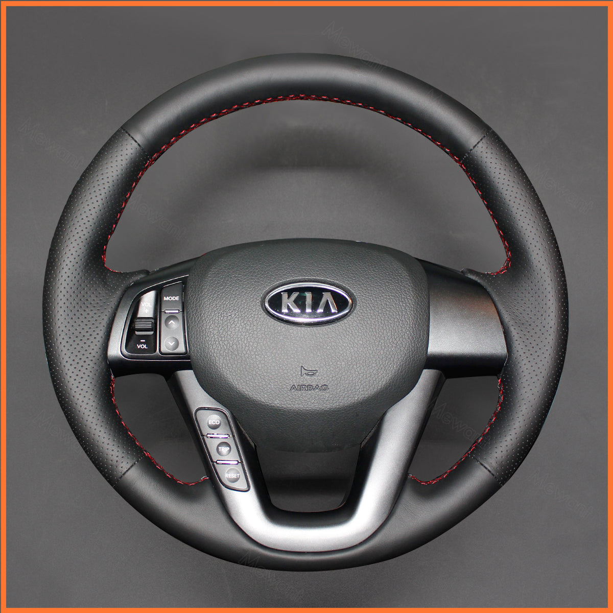 MEWANT steering wheel cover for Kia Optima 3 2012-2013